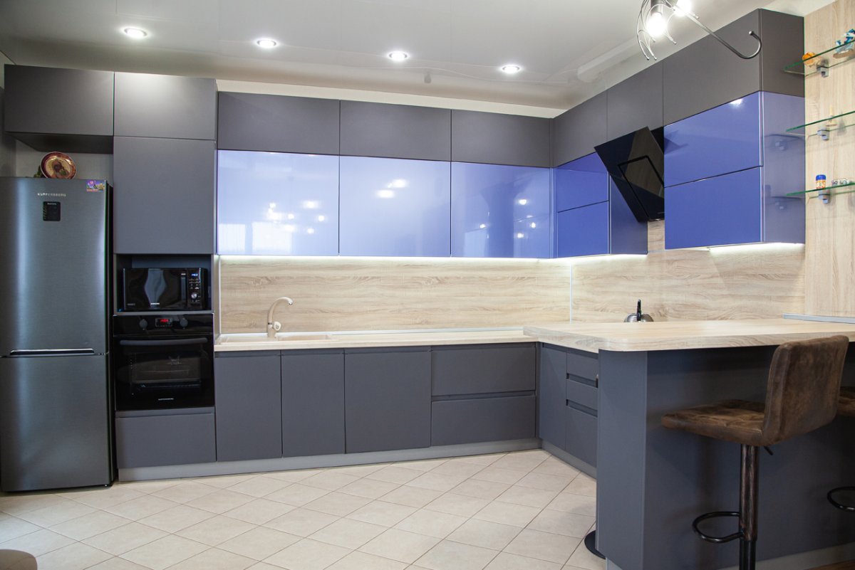 Белорусские кухни Зов цвет индиго