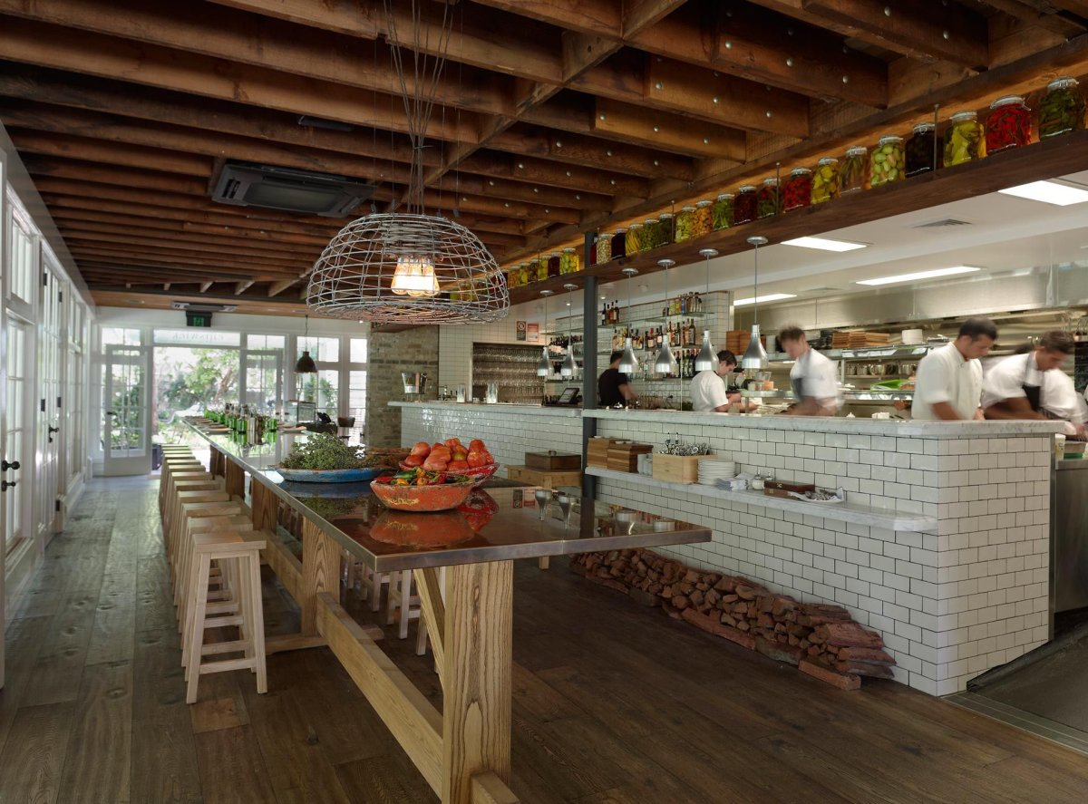 Гриль бар интерьер