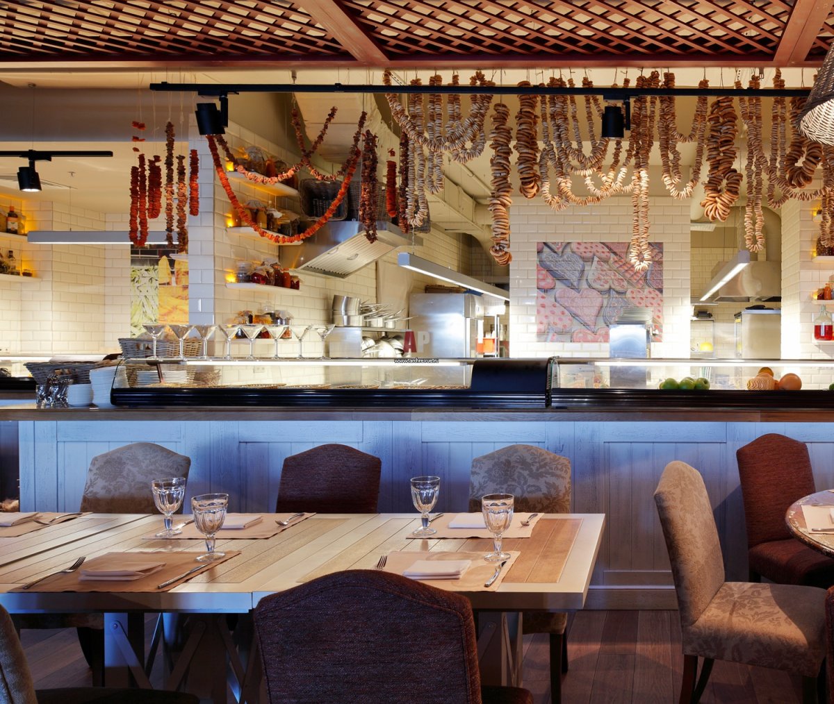 Открытая кухня