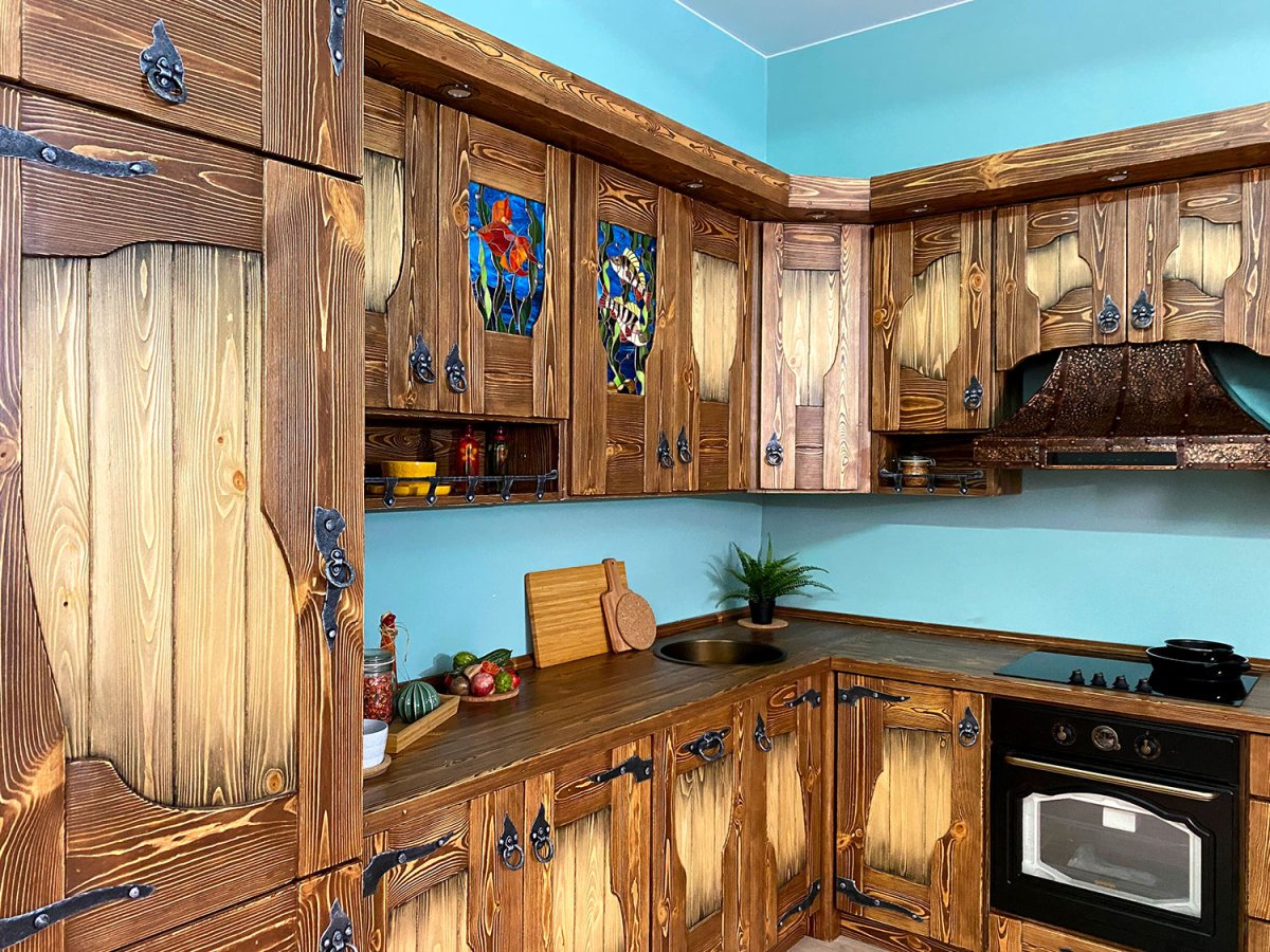 Кухня из фанеры