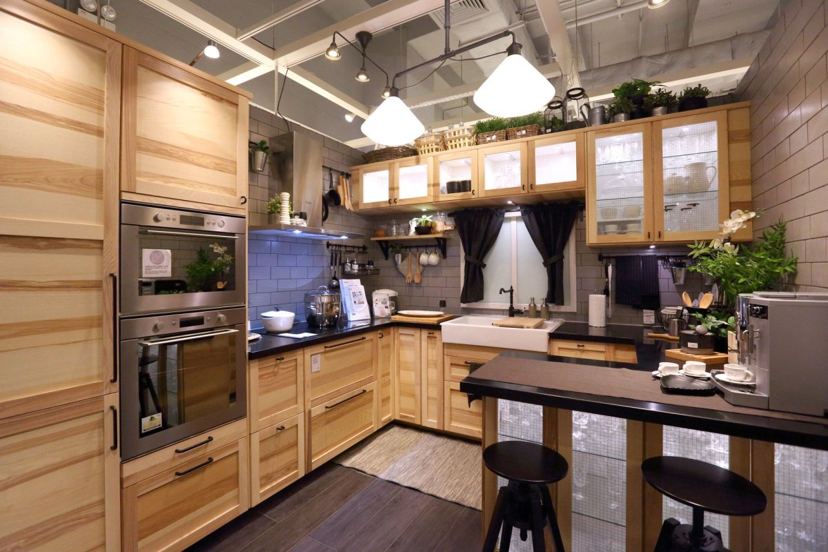 Кухня икеа стендсунд