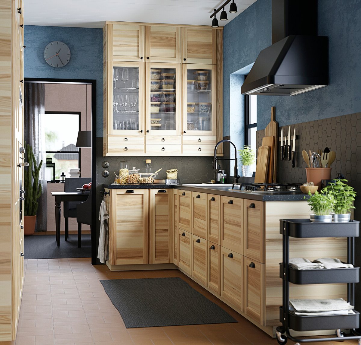 Кухня икеа Торхэмн