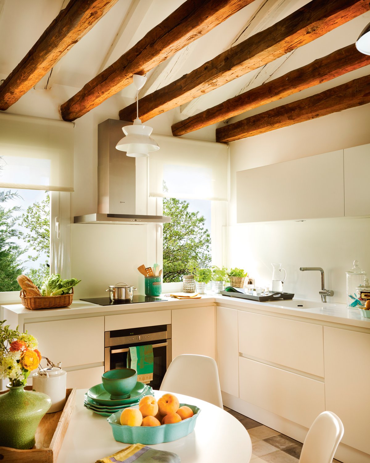 Уютные кухни в частном доме