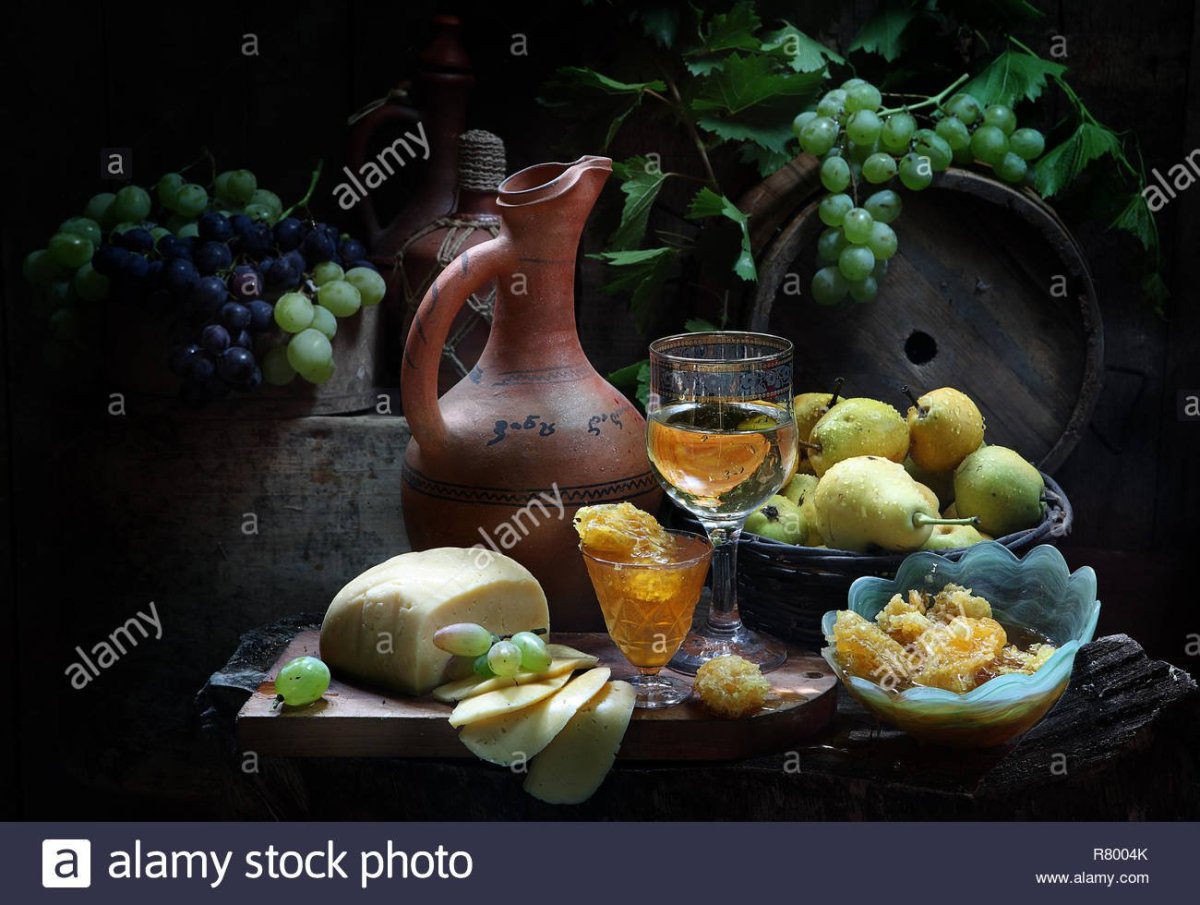 Натюрморт с посудой