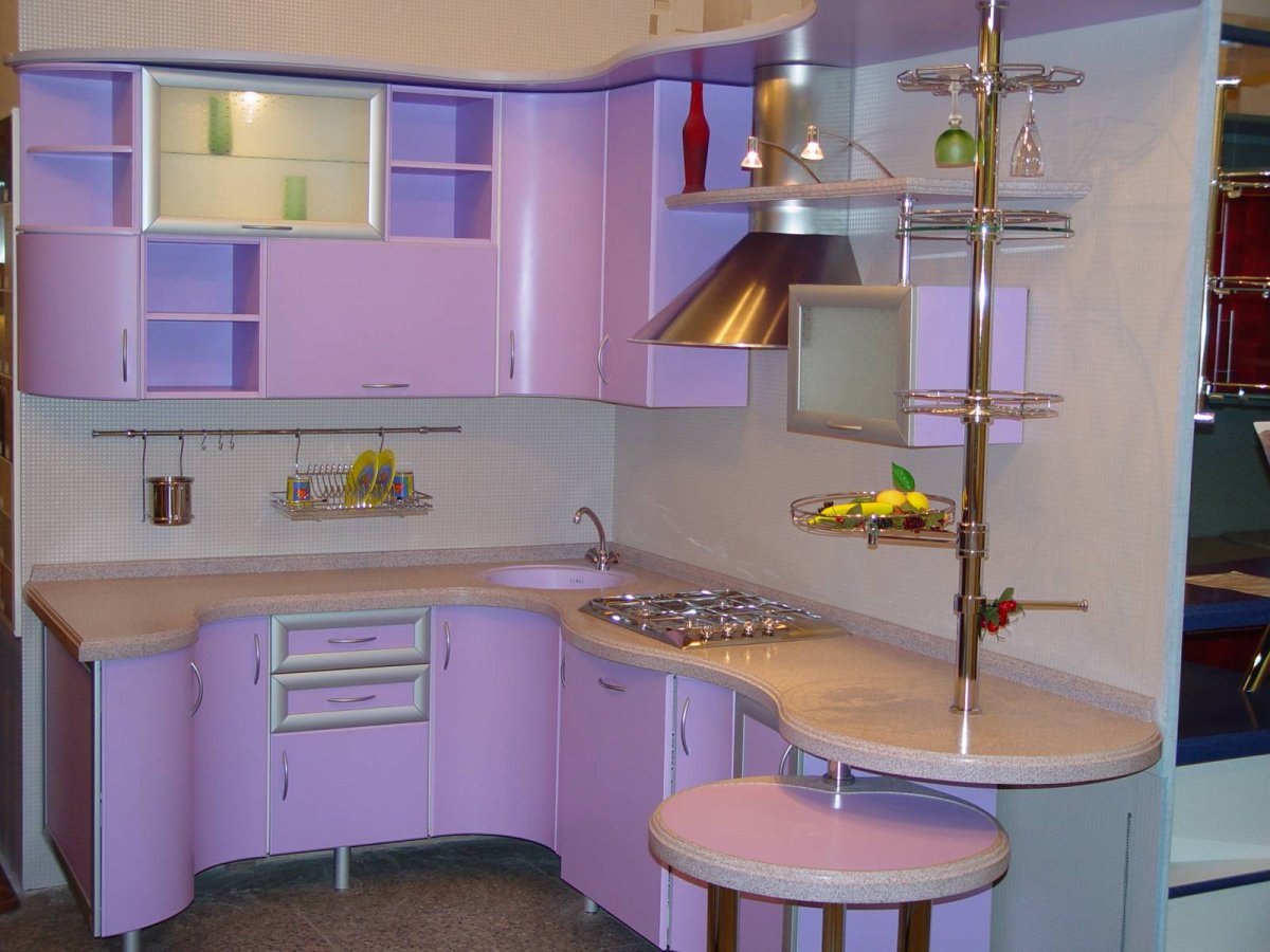 Стойка барная волна l500