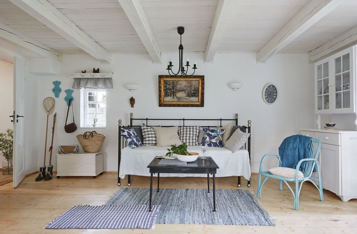 Сканди Кантри в интерьере