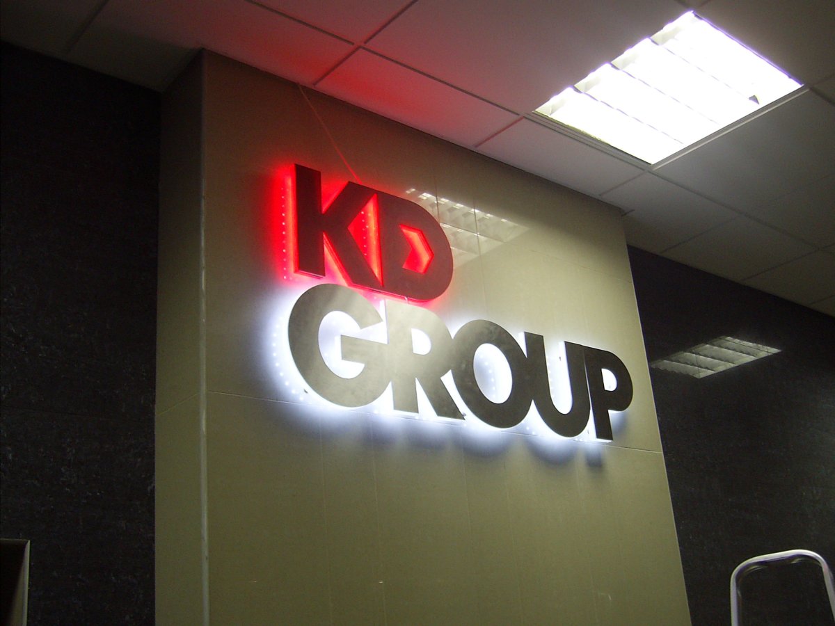 Интерьерная световая вывеска