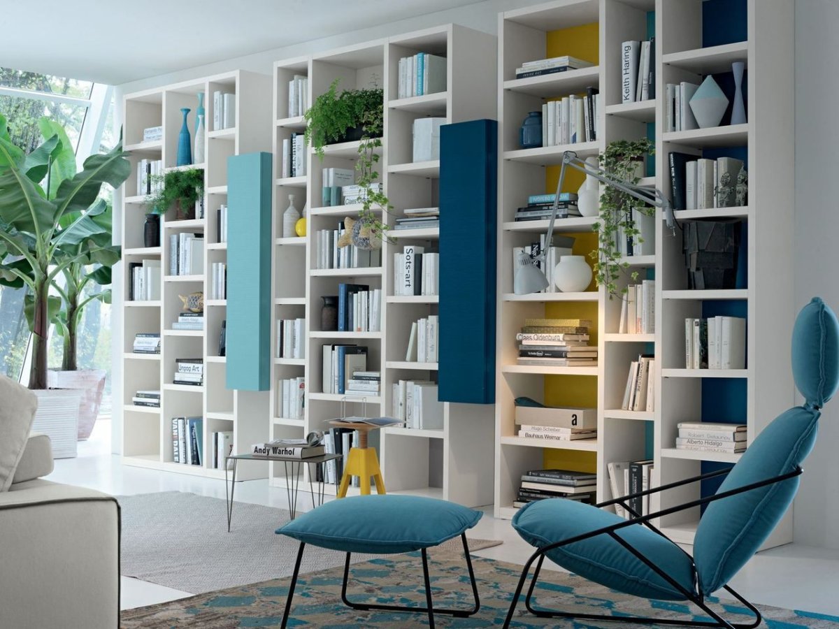 Оригинальные книжные полки