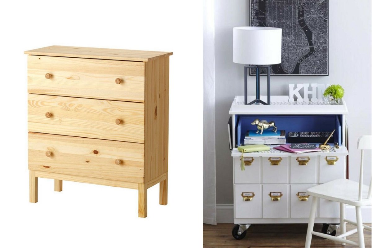 Комод икеа МАЛЬМ 6 ящиков