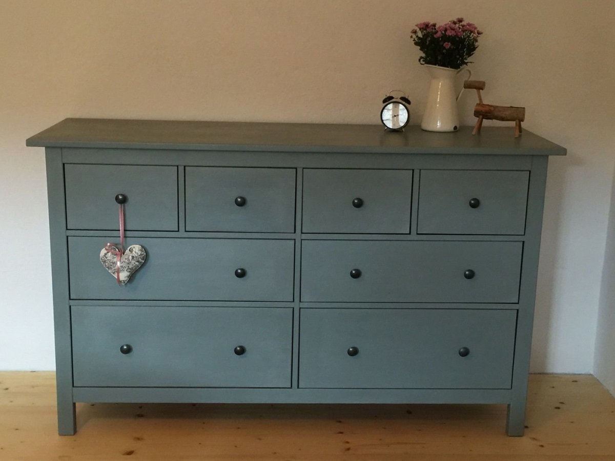 Икеа комод красный ХЕМНЭС