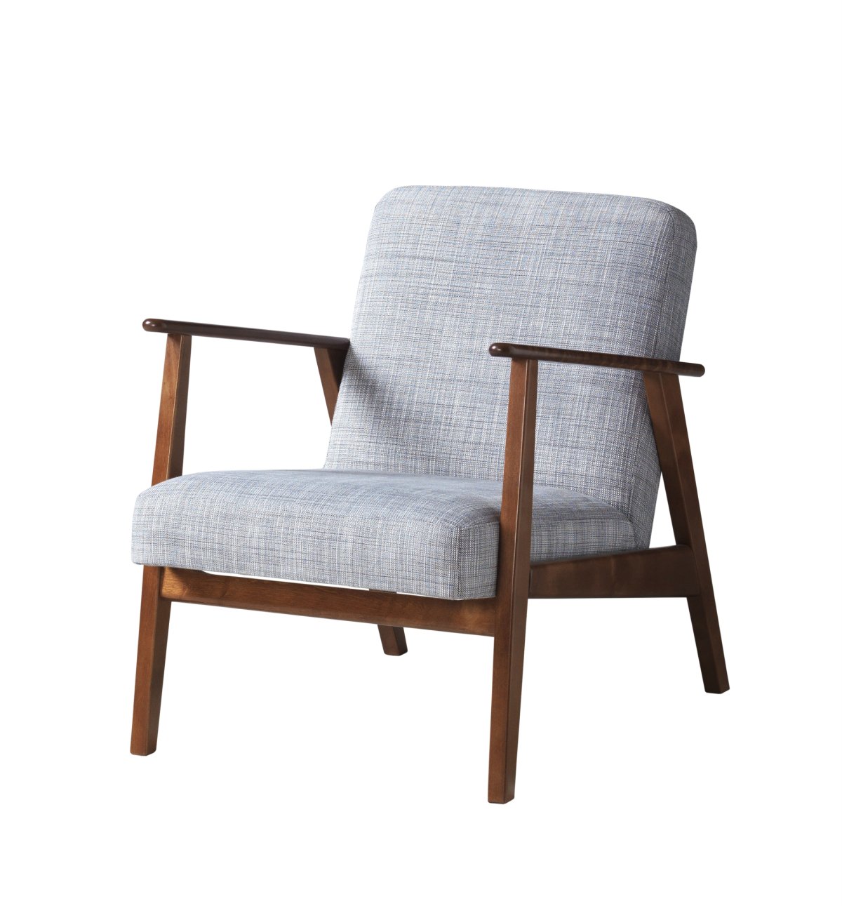 Кресло с деревянными ручками