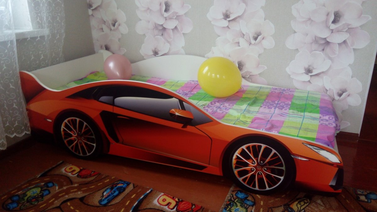 Детская кроватка Ламборджини