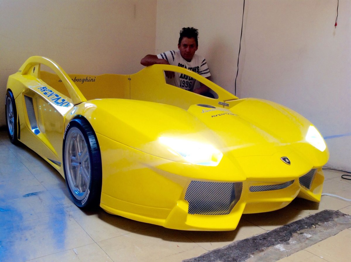 Кровать машинка Ламборджини