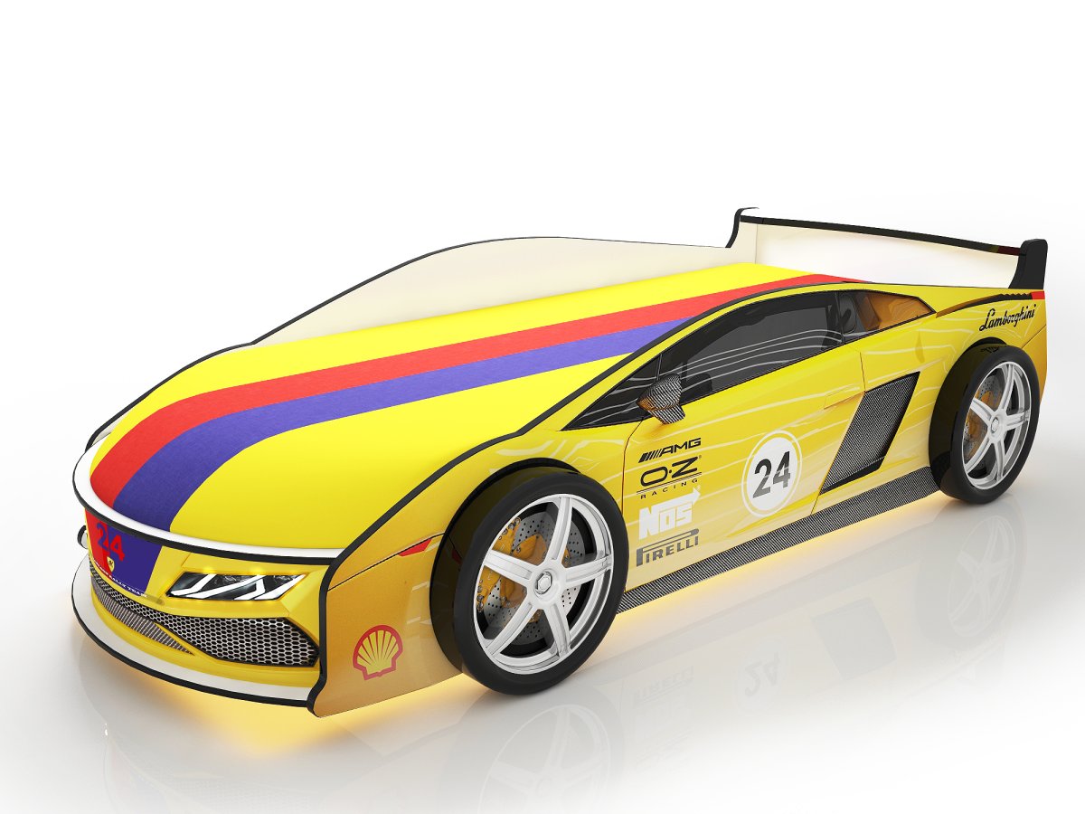 Детская кроватка Ламборджини