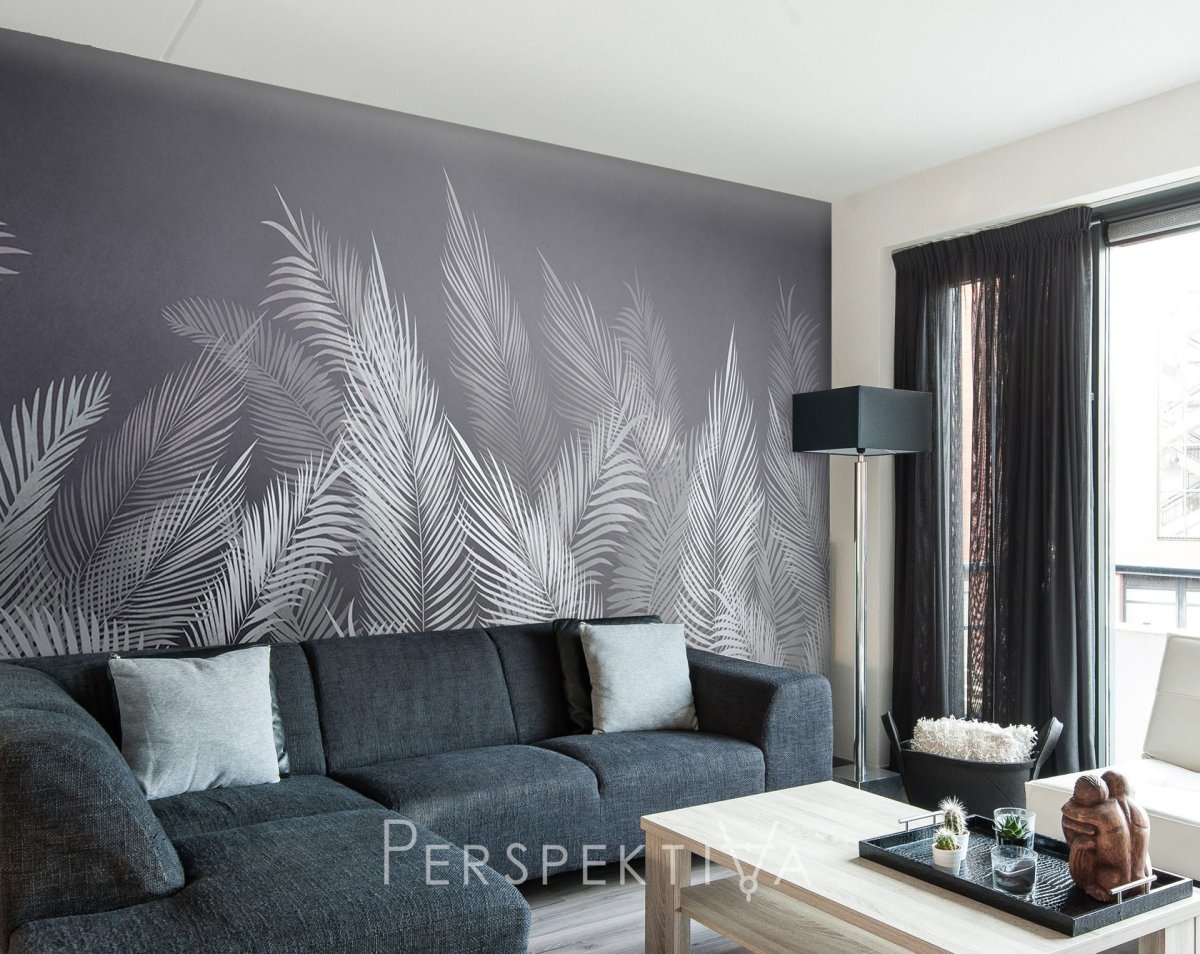 Роспись стен перья