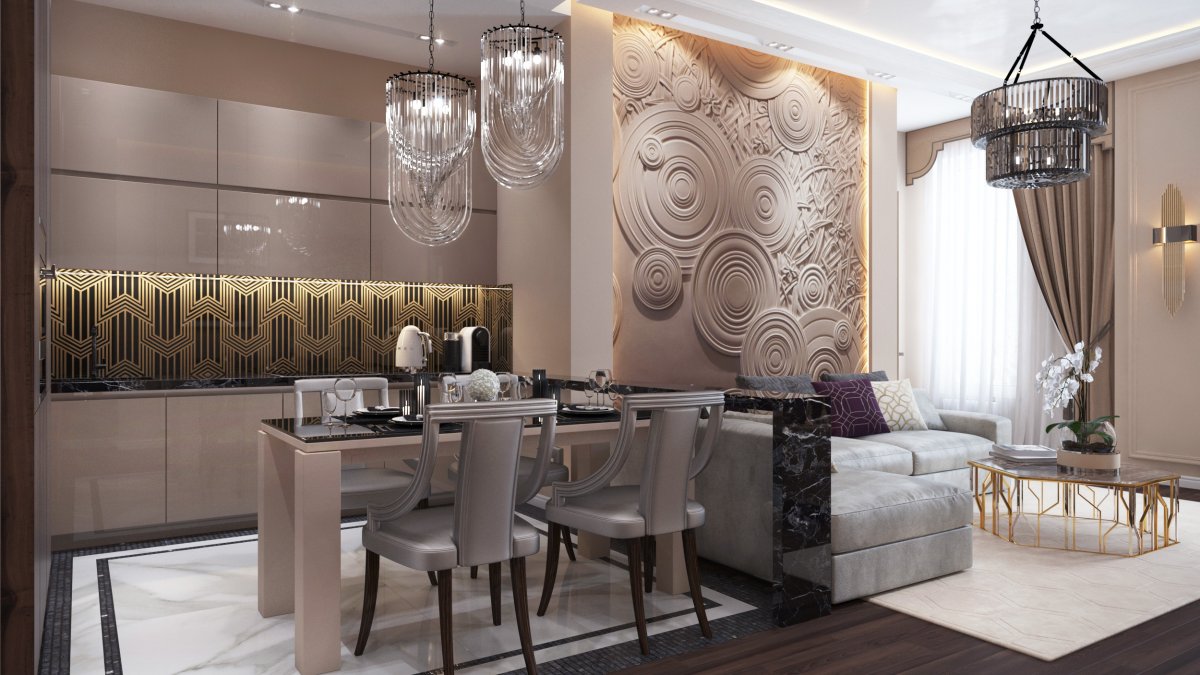 Элементы арт деко в интерьере