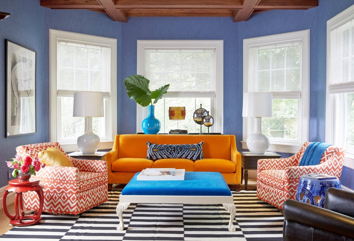 Цветовые сочетания в интерьере