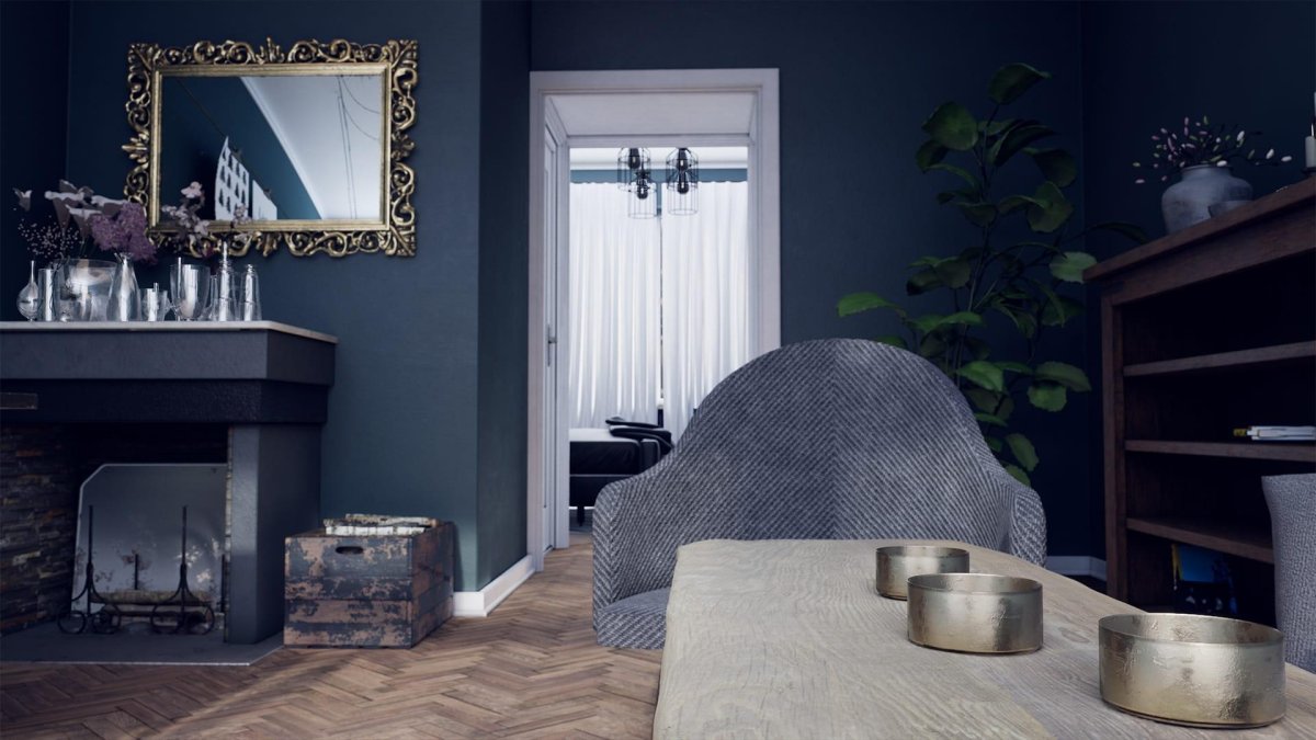 Живописные полотна в интерьере