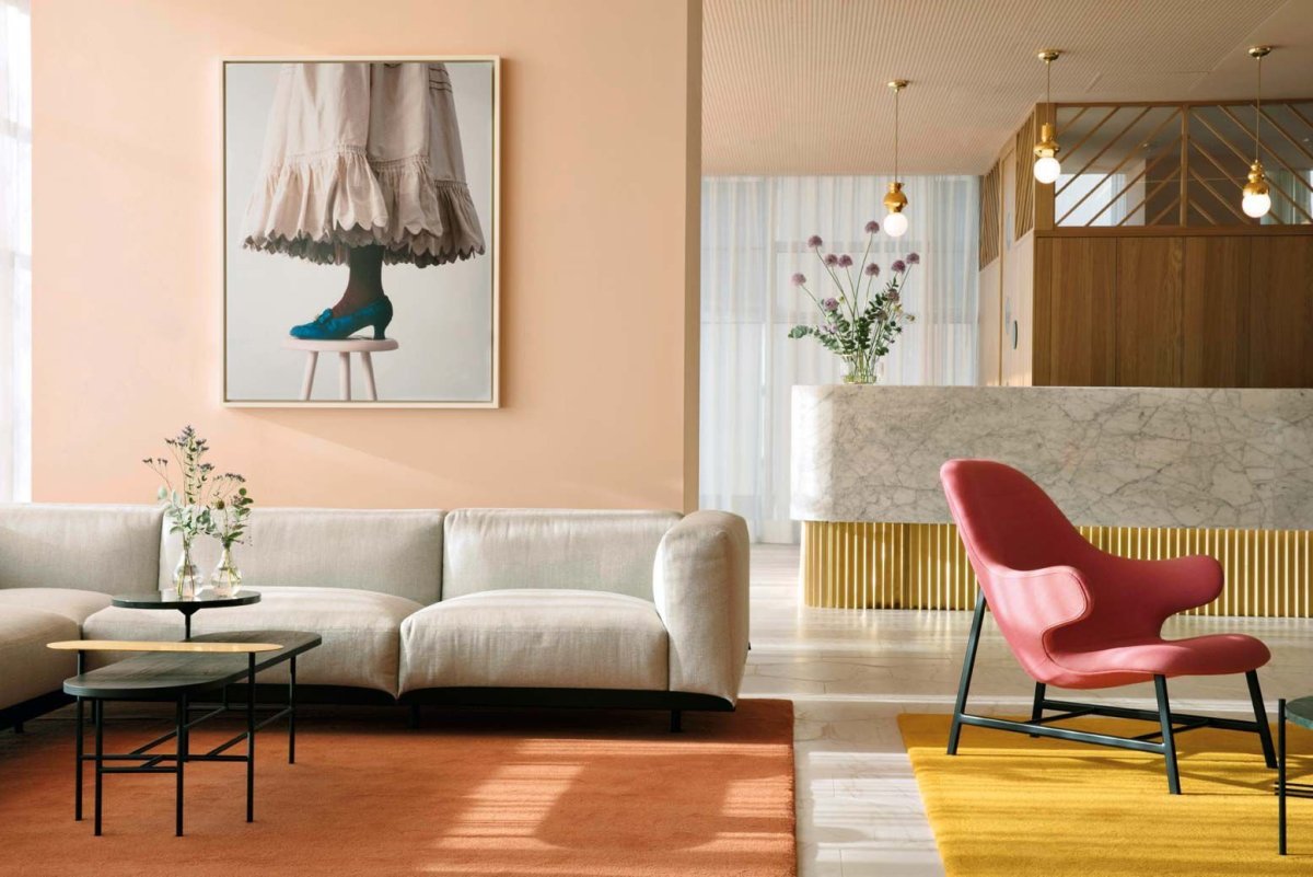 Теплые оттенки в интерьере