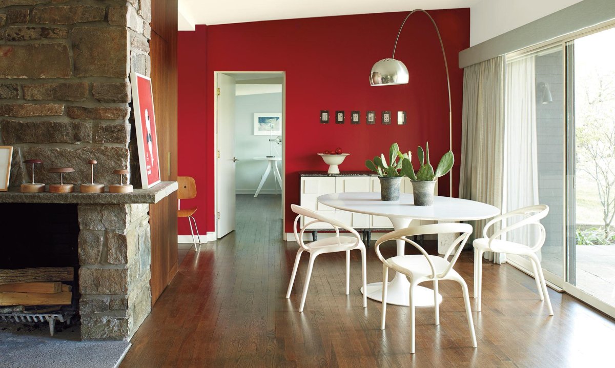 Краска Бенджамин Мур палитра в интерьере