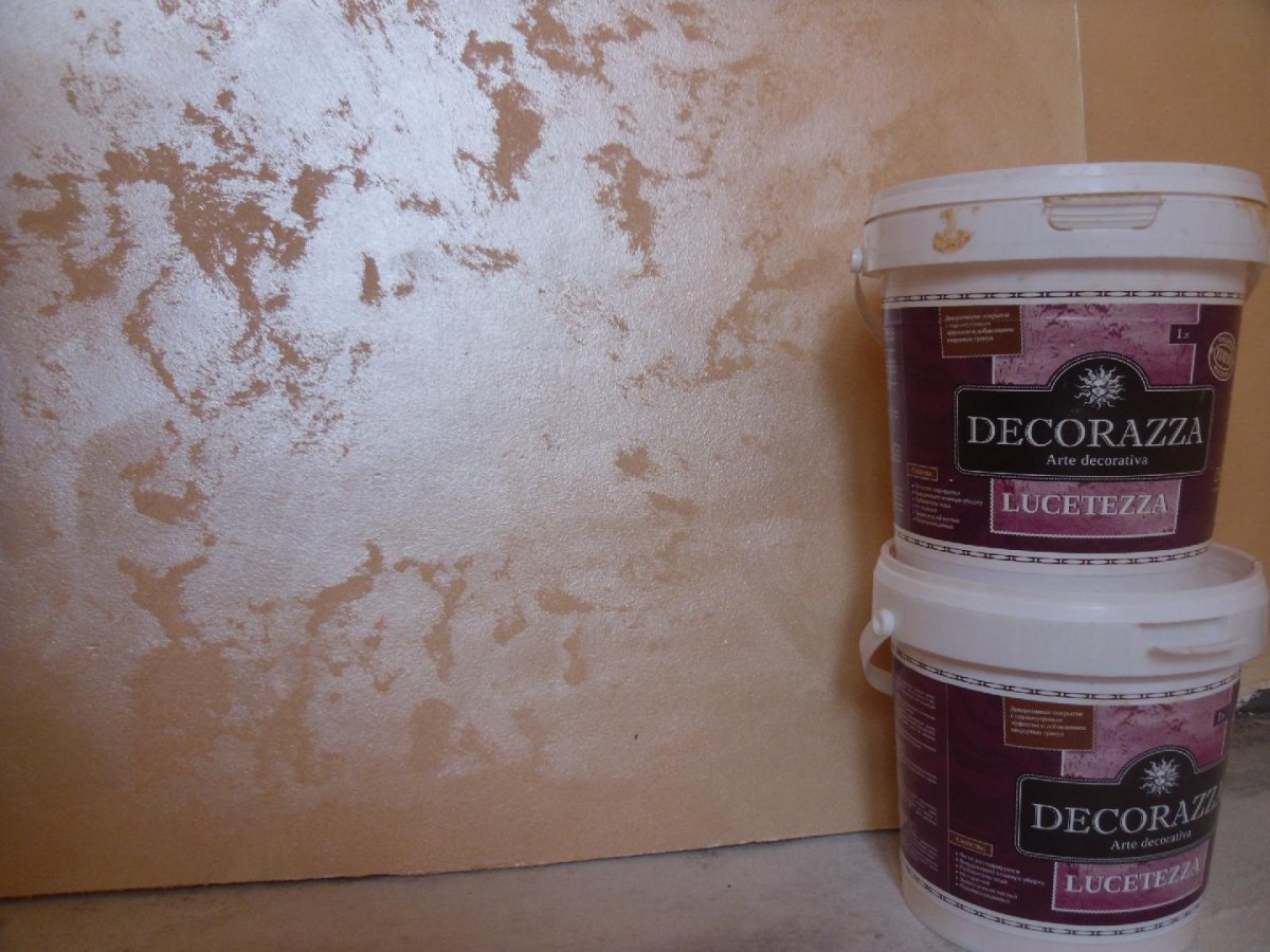 Декоративная штукатурка сиреневая