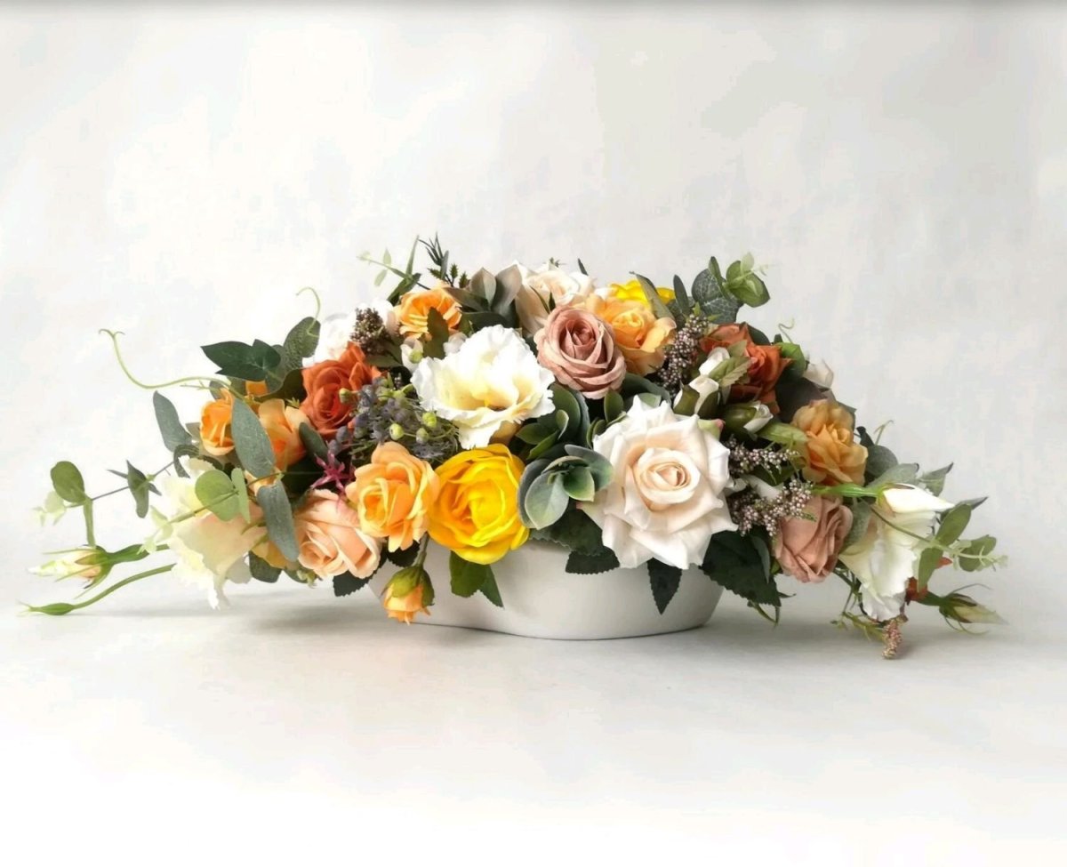 Настольные цветочные композиции