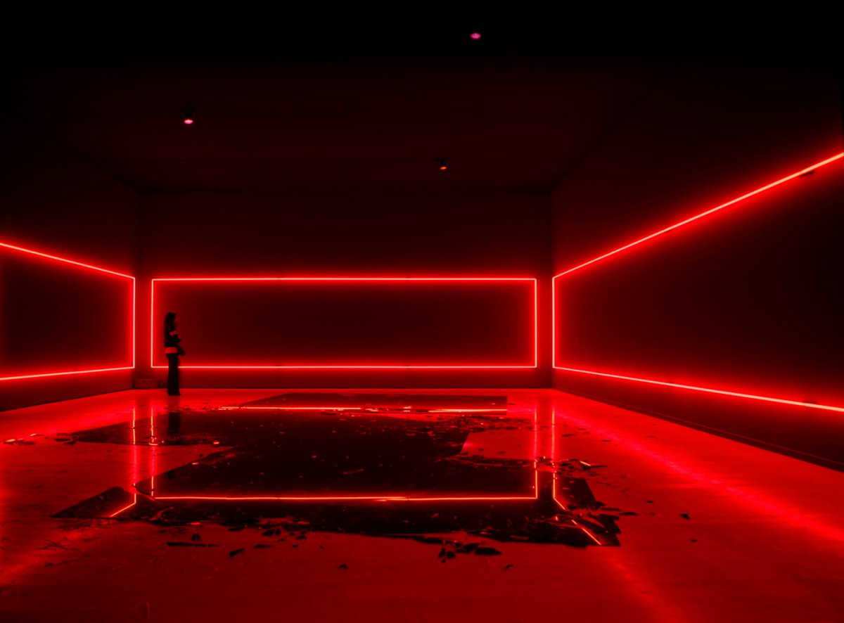 Гибкий неон панно