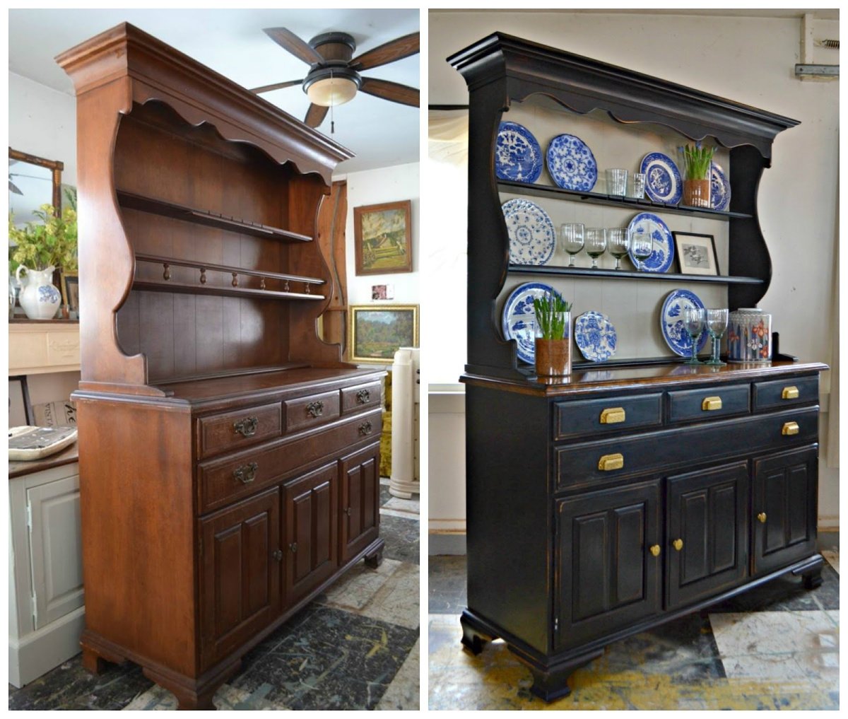 Декупаж кухонного гарнитура