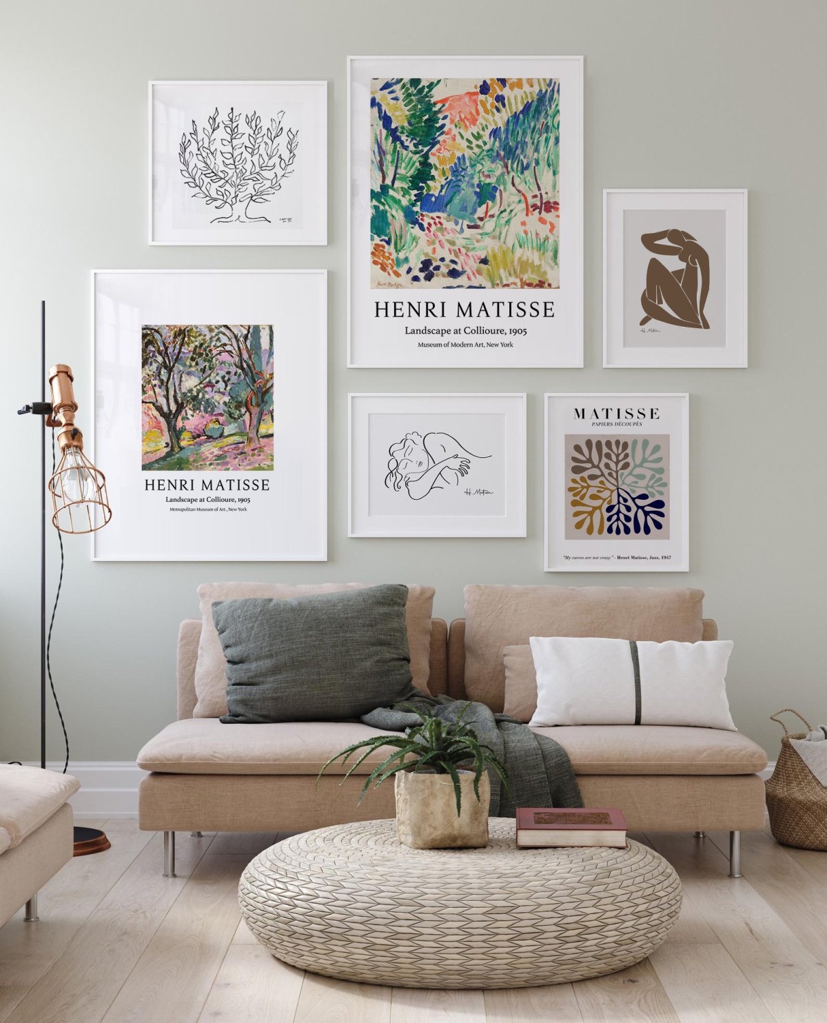 Интерьерные постеры для спальни