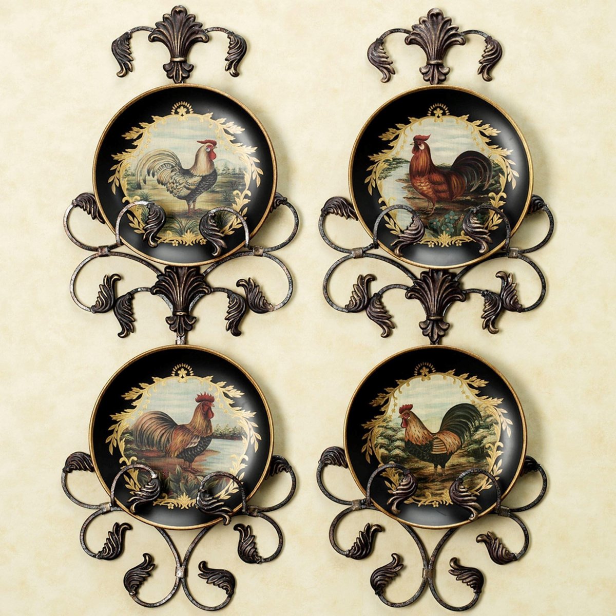 Decorated Wall Plate made in Japan тарелка с птицей