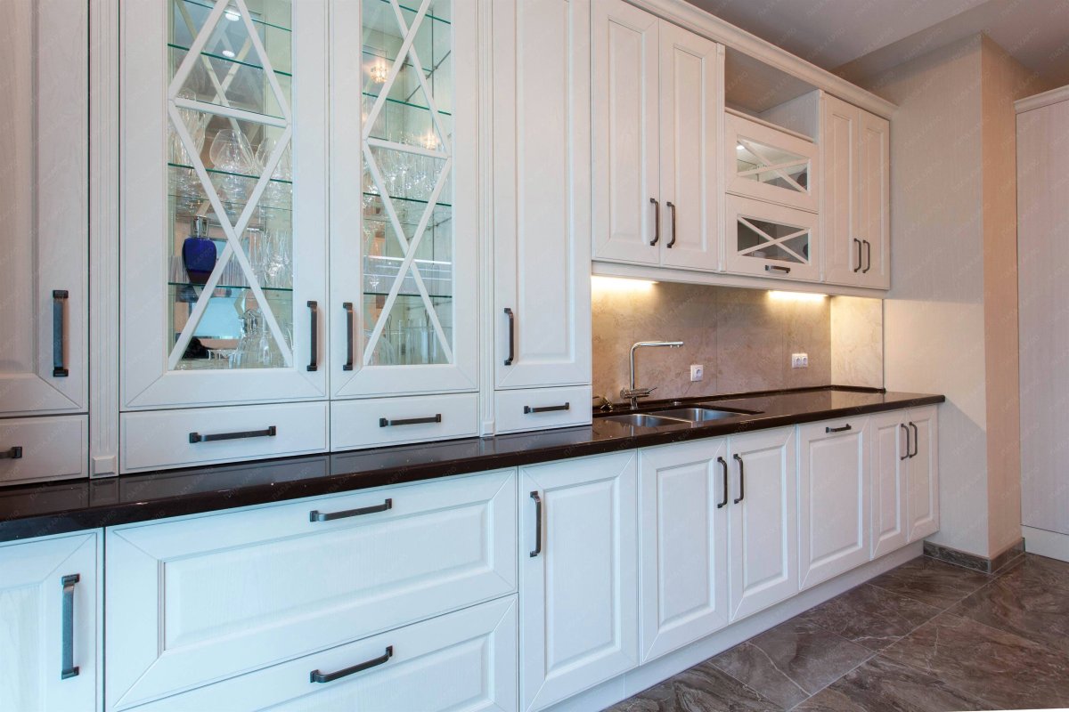 Евроремонт кухня с барной стойкой