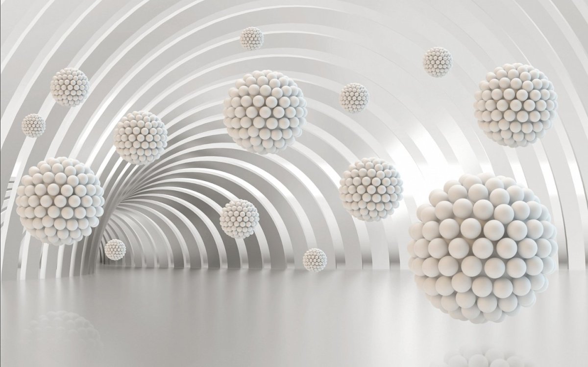 Фотообои 3d сферы