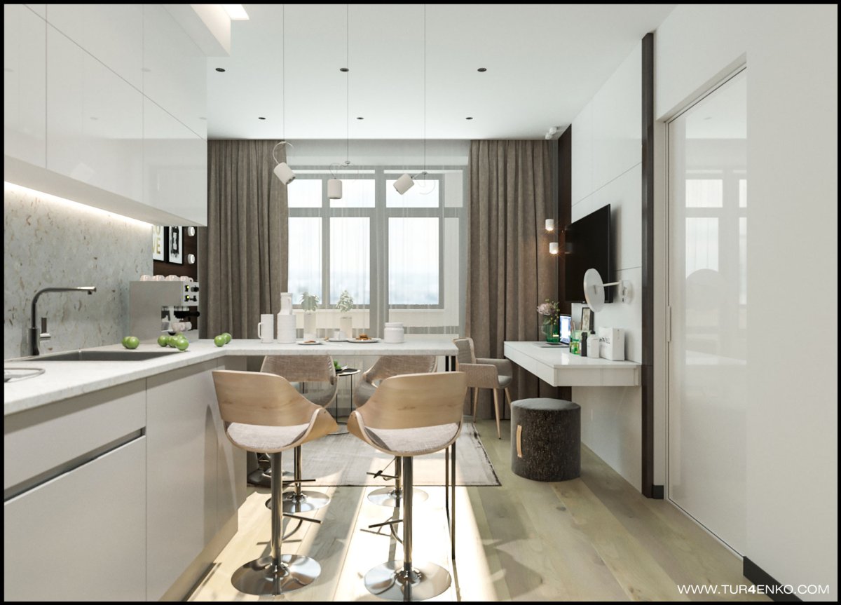 Кухня в стиле Минимализм п44