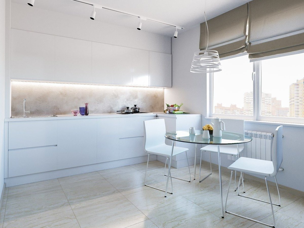 Дизайн кухни Минимализм 2022