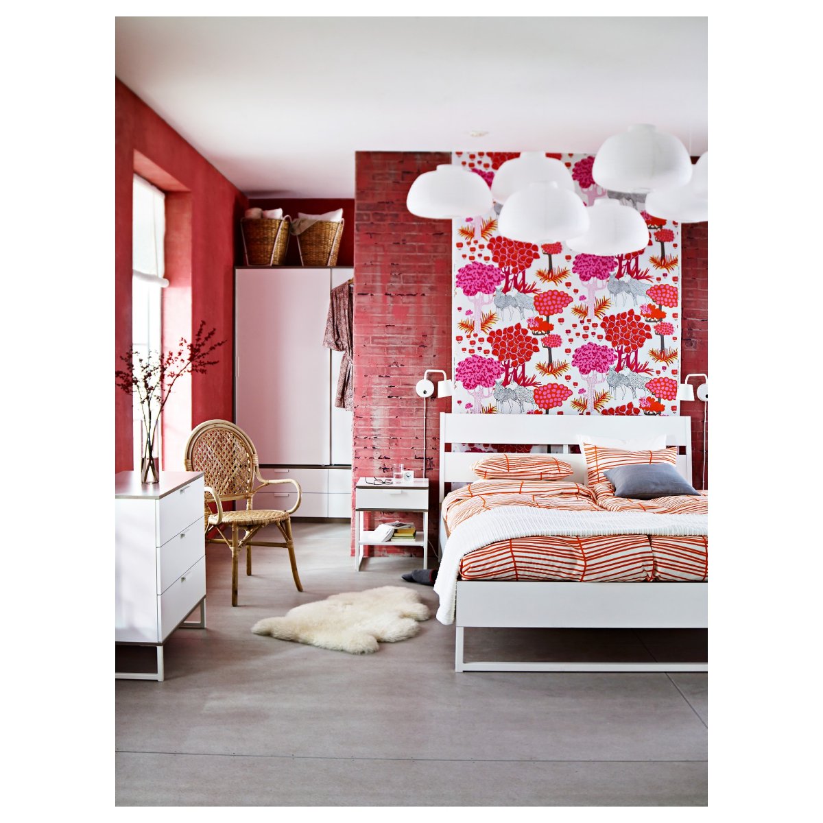 Спальня ТРИСИЛ икеа