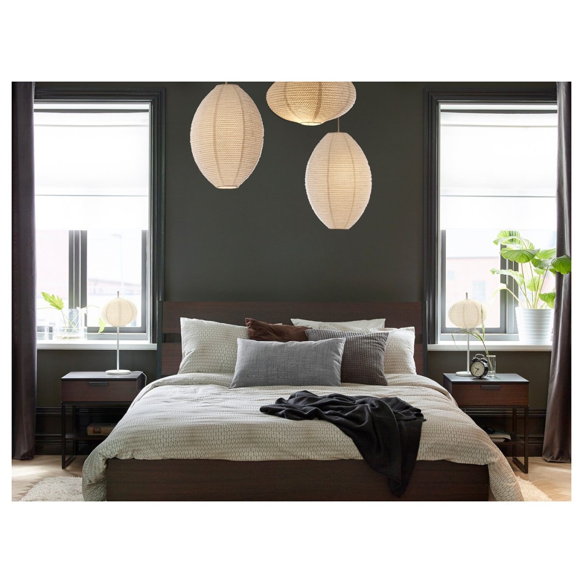 Кровать икеа белая ЛЕЙРВИК