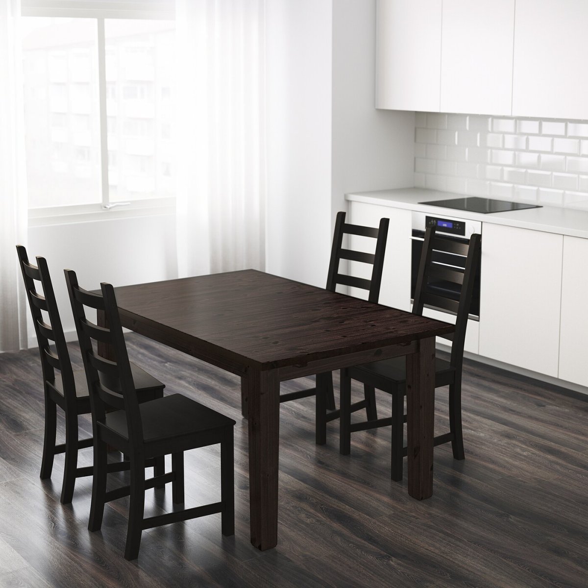 Кухня Сканди икеа