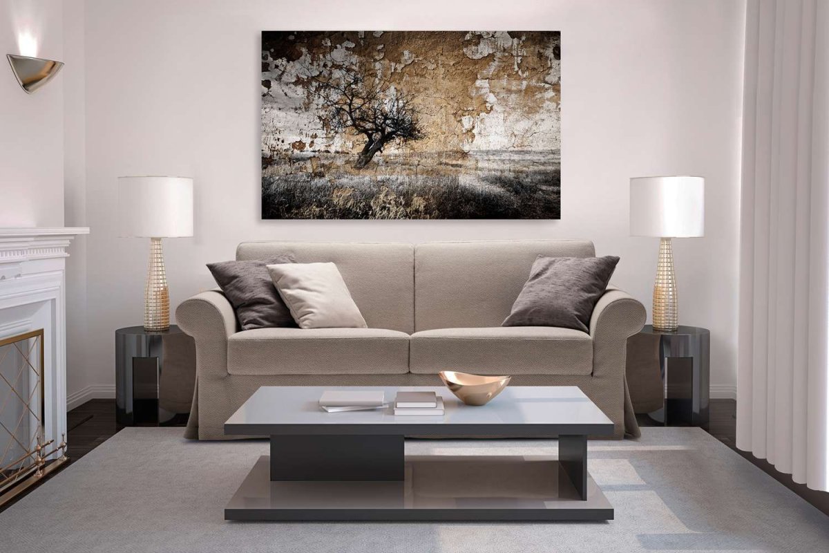 Постеры в интерьере гостиной