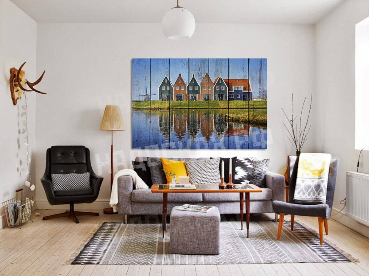 Пейзажи для интерьера гостиной