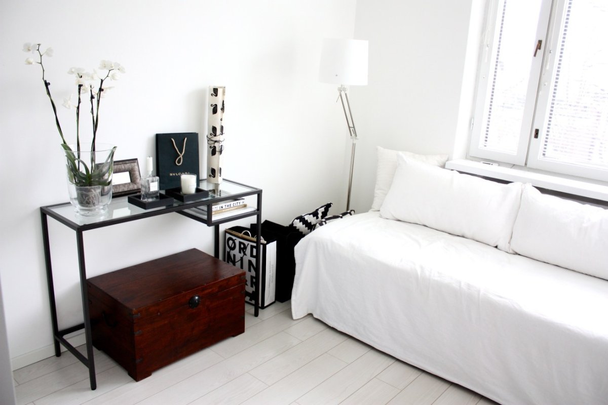 Икеа ВИТШЕ белый в интерьере