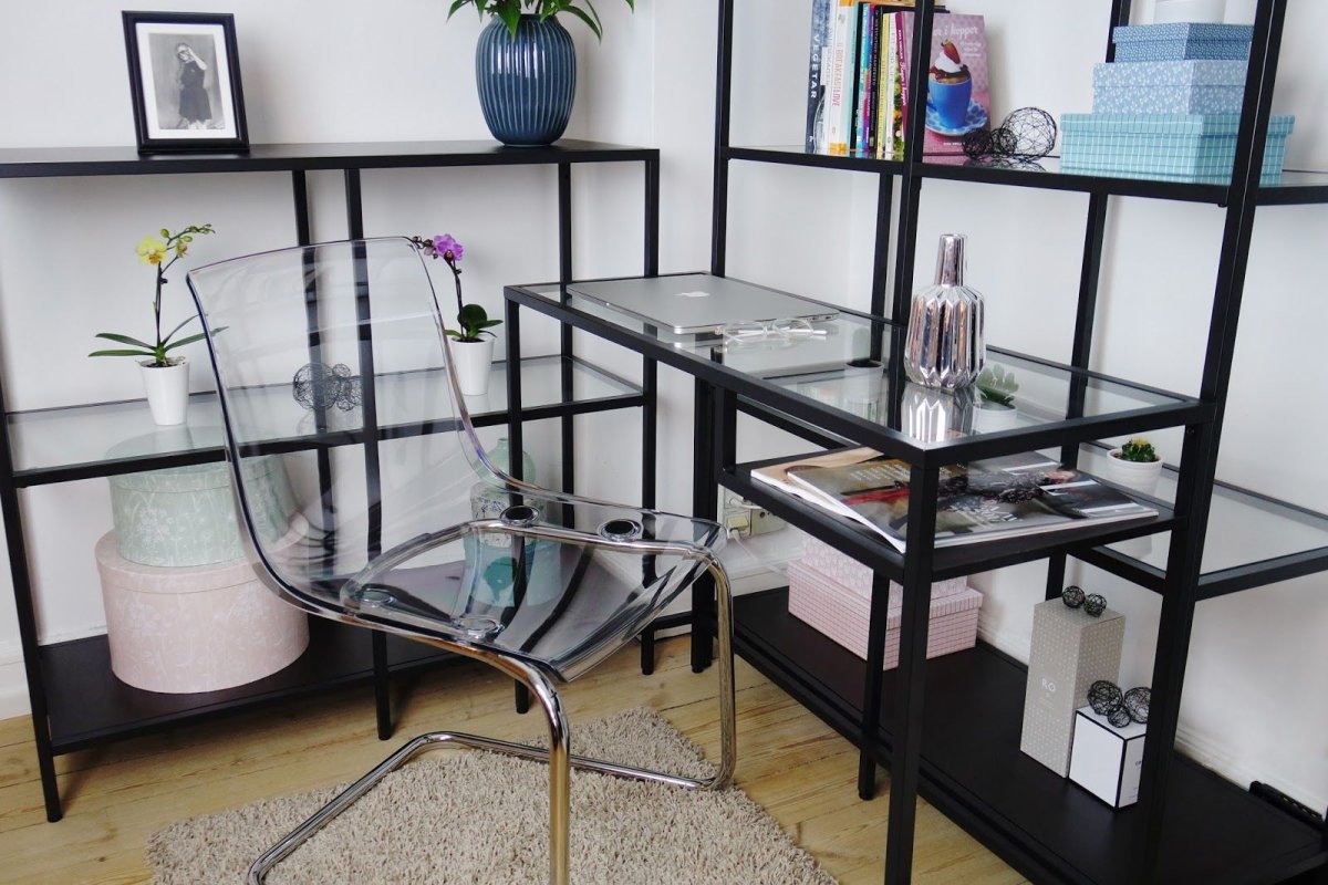 Стеллаж икеа ВИТШЕ