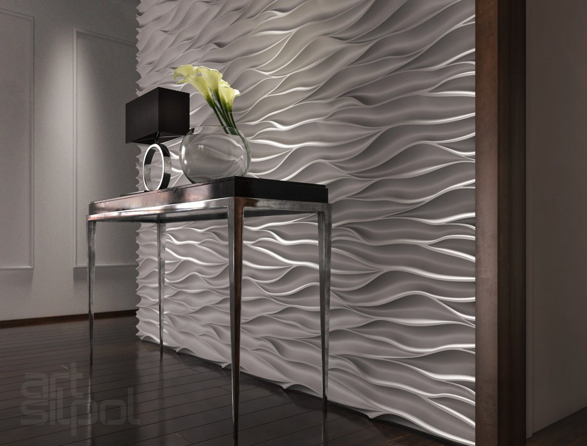 3d панели самоклеящиеся блок 20шт белый кирпич 76х71