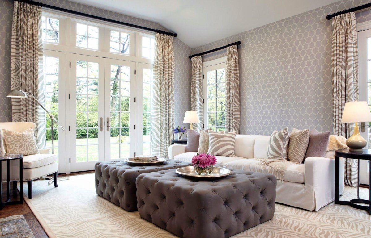 Шторы в скандинавском стиле