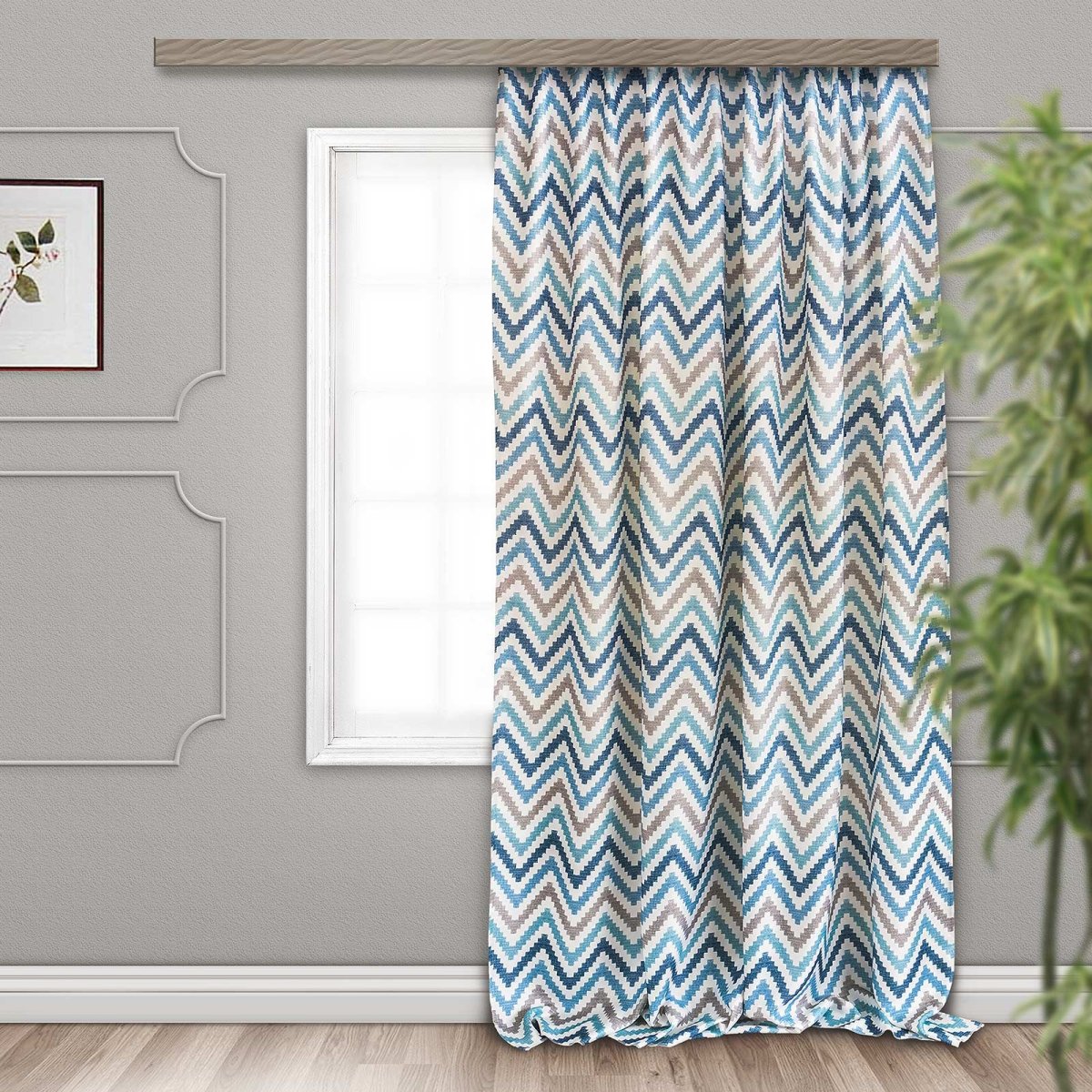 Штора блэкаут Вальгрен зигзаг