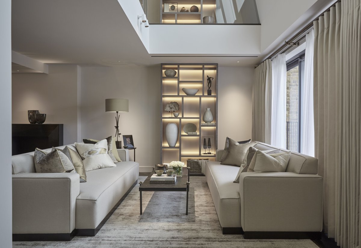 Гостиная в датском стиле