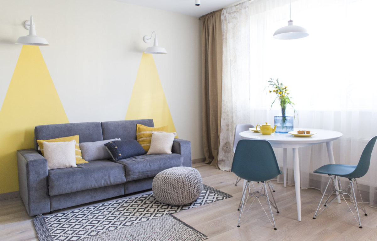 Минимализм с яркими акцентами