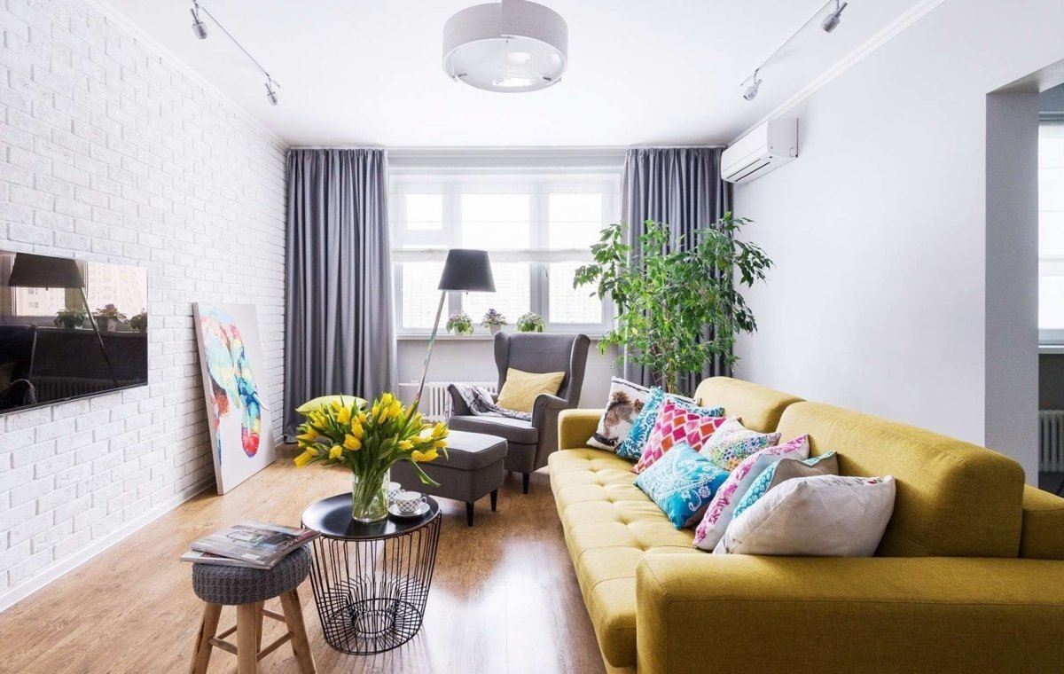 Шторы в кухнюгостинную светлые