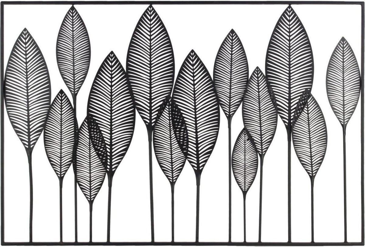 Панно листья на стену