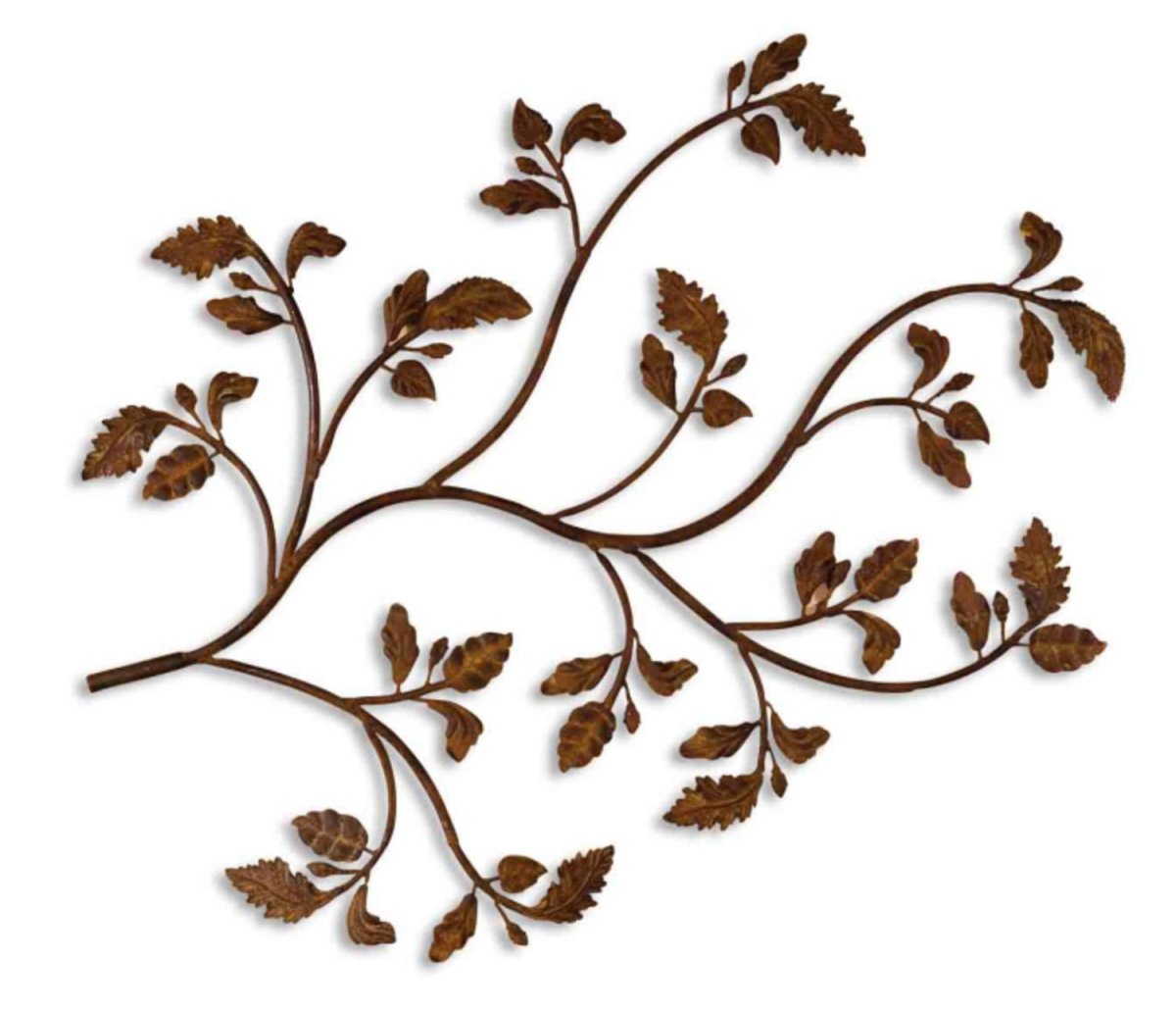 Металлический декор на стену