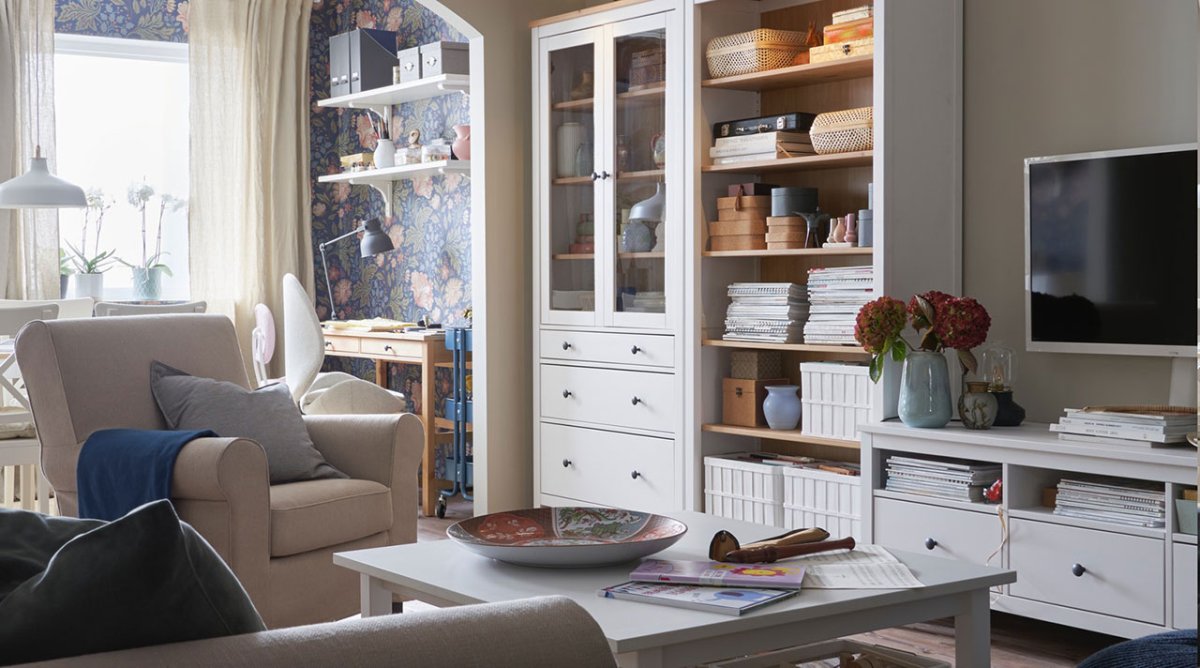 Ikea hemnes стеллаж